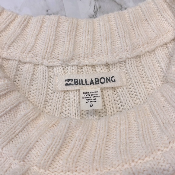 Billabong Cream Knit Jumper - Picture 8 of 8